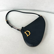 kitlife Dior Saddle Pouch Black bag -20x15x4cm - 5