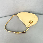 kitlife Dior Saddle Pouch Yellow bag -20x15x4cm  - 2