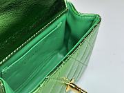 kitlife Chanel Vintage Green bag - 18cm - 3