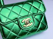 kitlife Chanel Vintage Green bag - 18cm - 6