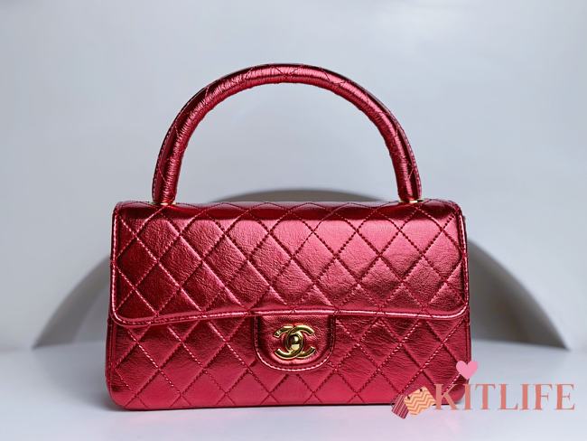 kitlife Chanel Vintage Red bag - 25cm - 1