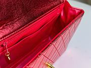 kitlife Chanel Vintage Red bag - 25cm - 4