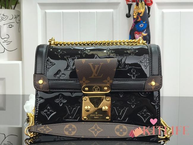 Kitlife Louis vuitton Wynwood Shoulder Black bag - 21x14x9 cm - 1