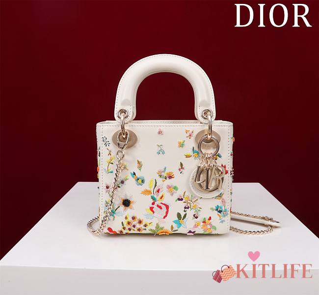 kitlife Dior lady bag - M050587 - 17x15x7cm - 1