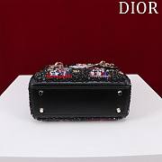 kitlife Dior lady bag Black - M050587 - 17x15x7cm - 3