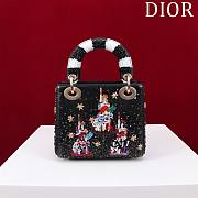 kitlife Dior lady bag Black - M050587 - 17x15x7cm - 4