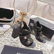 kitlife Chanel Women's Black Sandals 05 - 1