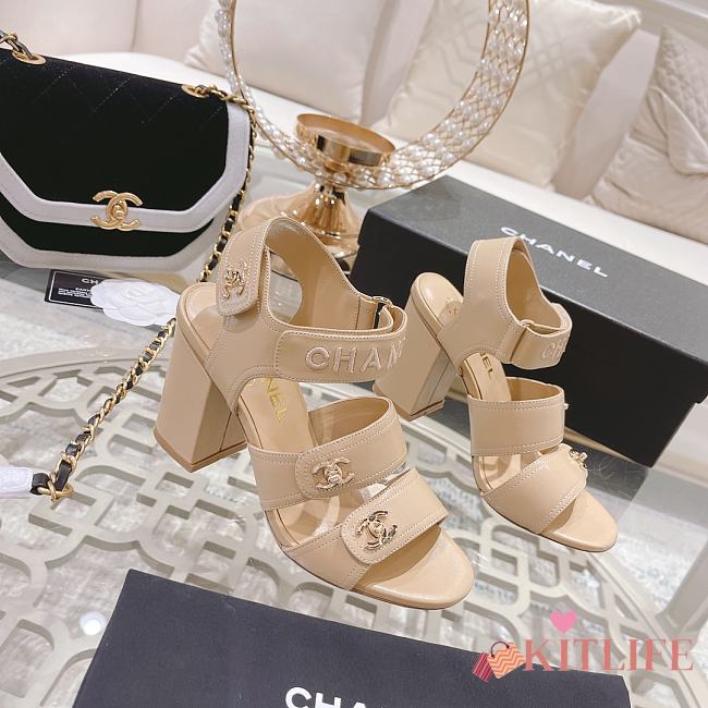kitlife Chanel Women's Black Sandals 06 - 1