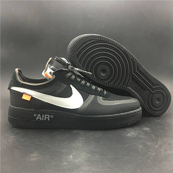 Kitlife Nike X Off-White Air Force 1 Low Black sneakers