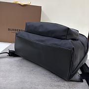 Kitlife Burberry backpack black - 30.5x14.5x42 cm - 4