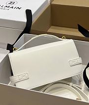 kitlife Balmain B-Buzz 19 Shoulder Bag White - 23x14x8cm - 5