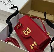 kitlife Balmain B-Buzz 19 Shoulder Bag Red - 23x14x8cm - 6