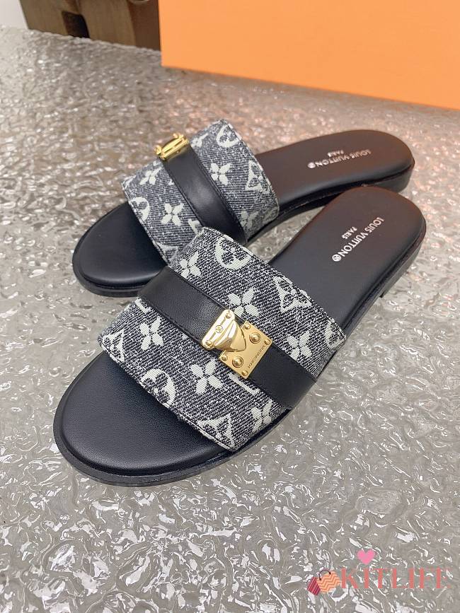 kitlife Louis Vuitton Lock It Mule black - 1