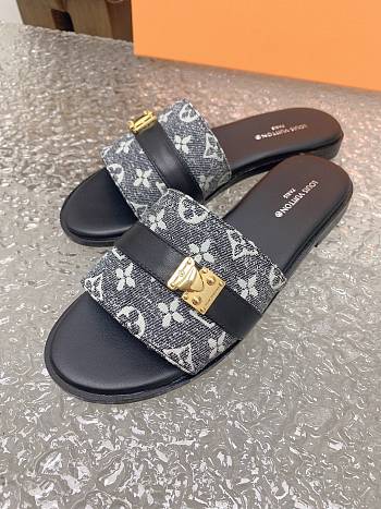 kitlife Louis Vuitton Lock It Mule black