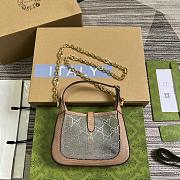 kitlife  Gucci Jackie 1961 mini crystal Lizard bag - 19x13x3 cm - 2