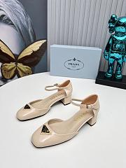 Kitllife Prada Velvet pumps beige 35mm heel - 6