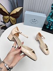 Kitllife Prada Velvet pumps beige 35mm heel - 5