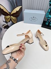 Kitllife Prada Velvet pumps beige 35mm heel - 4