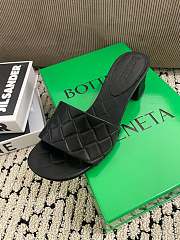 kitlife BOTTEGA VENETA Amy Leather mules black - 4