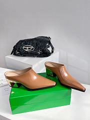 kitlife BOTTEGA VENETA tex mule brown - 2