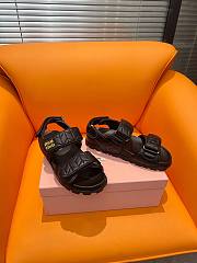 kitlife MiuMiu Sandals Black 01 - 5