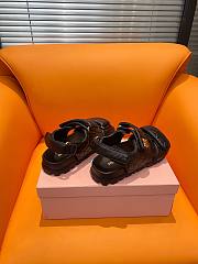 kitlife MiuMiu Sandals Black 01 - 3