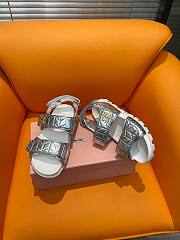 kitlife MiuMiu Sandals silver 02 - 5