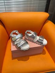 kitlife MiuMiu Sandals silver 02 - 2