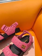 kitlife MiuMiu Sandals Pink 03 - 4