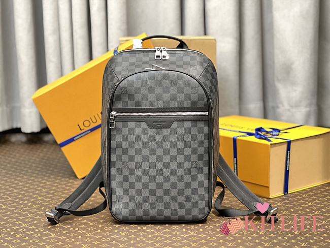 kitlife Louis Vuitton Michael Backpack caro Black - 9x42x13cm - 1