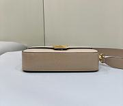 kitlife Fendi Baguette Fendi crocodile beige bag - 27x6x16 cm - 2