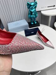 kitlife Prada Satin low heel red - 6
