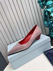 kitlife Prada Satin low heel red - 5