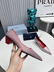 kitlife Prada Satin low heel red - 3