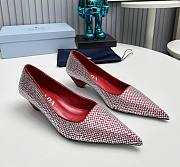 kitlife Prada Satin low heel red - 1