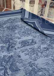 kitlife Dior Scarf Blue 90x90 cm - 3