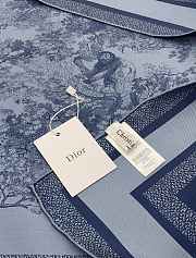 kitlife Dior Scarf Blue 90x90 cm - 6