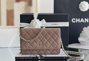 kitlife Chanel WOC brown Bag - 12x19x4 cm - 1