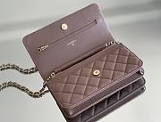 kitlife Chanel WOC brown Bag - 12x19x4 cm - 2