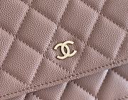 kitlife Chanel WOC brown Bag - 12x19x4 cm - 6