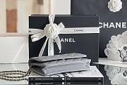 kitlife Chanel WOC Gray Bag - 12x19x4 cm - 5