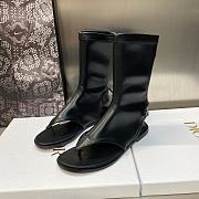 Kitlife Dior Spirit Thong Sandal Black   - 1