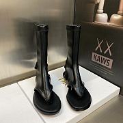 Kitlife Dior Spirit Thong Sandal Black   - 4