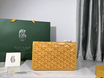 Kitlife Goyard Alexandre bag Yellow- 24x15x6cm