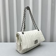 kitlife Balenciaga Monaco chain-strap quilted shoulder bag - 24.8x11.9x22cm - 3