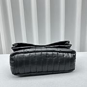 kitlife Balenciaga Monaco chain-strap quilted shoulder bag Black - 24.8x11.9x22cm - 6