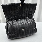 kitlife Balenciaga Monaco chain-strap quilted shoulder bag Black - 24.8x11.9x22cm - 3