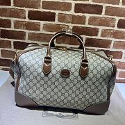 kitlife Gucci Duffle bag Brown - 42x26x24cm - 1