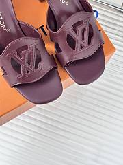 Kitlife Louis Vuitton slides crimson - 4