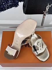 Kitlife Louis Vuitton slides silver - 6